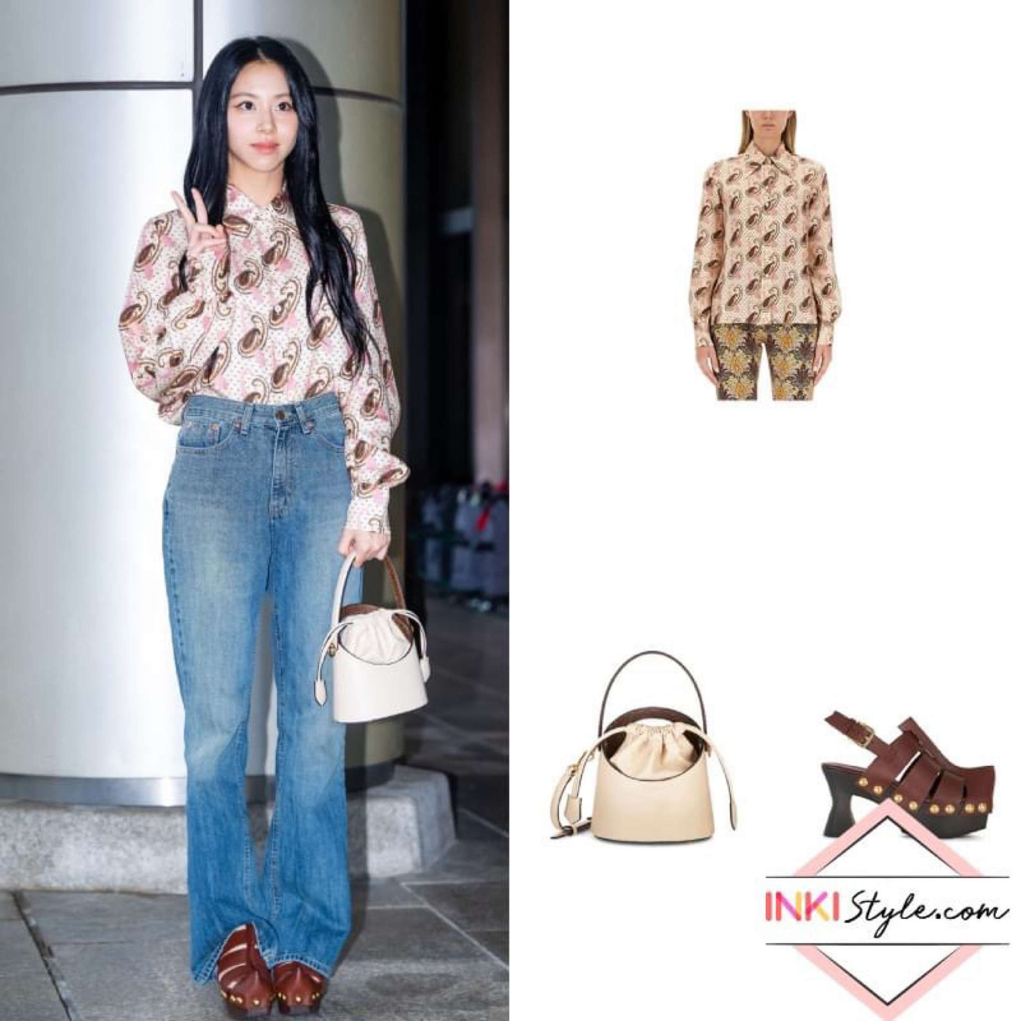 #TWICE's #Chaeyoung turned heads with her striking airport outfit. 
.
.
.
#twicefashion #twicestyle #chaeyoungfashion #chaeyoungstyle #트와이스 #트와이스패션 #채영 #채영패션 #etro #inkistyle #inkistyle_twice #inkistyle_chaeyoung #inkistyle_etro