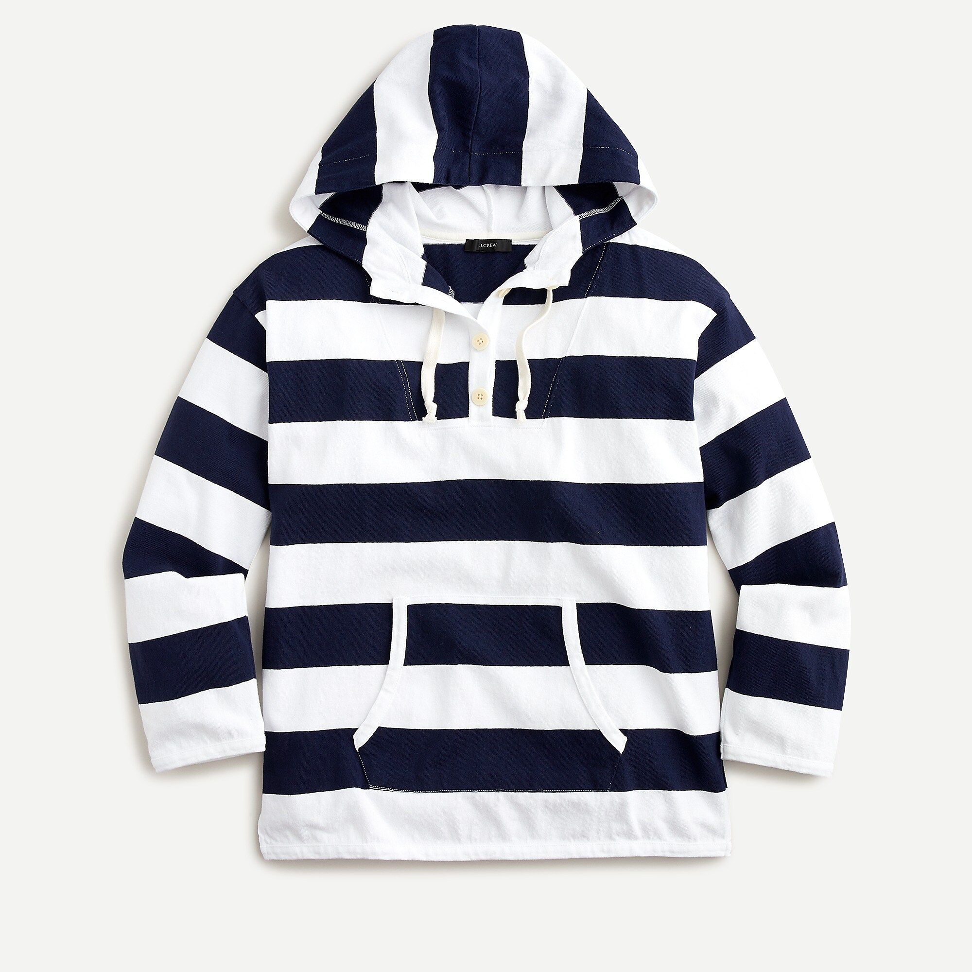 Mariner cloth button-up hoodie | J.Crew US