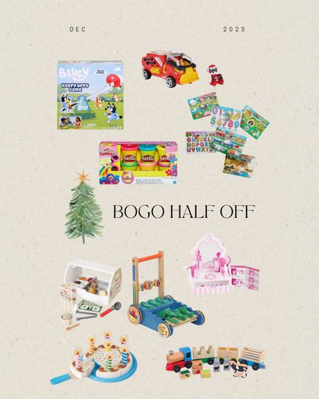 BOGO half off toys // kids // family // sale alert // Christmas 

#LTKkids #LTKsalealert #LTKfamily
