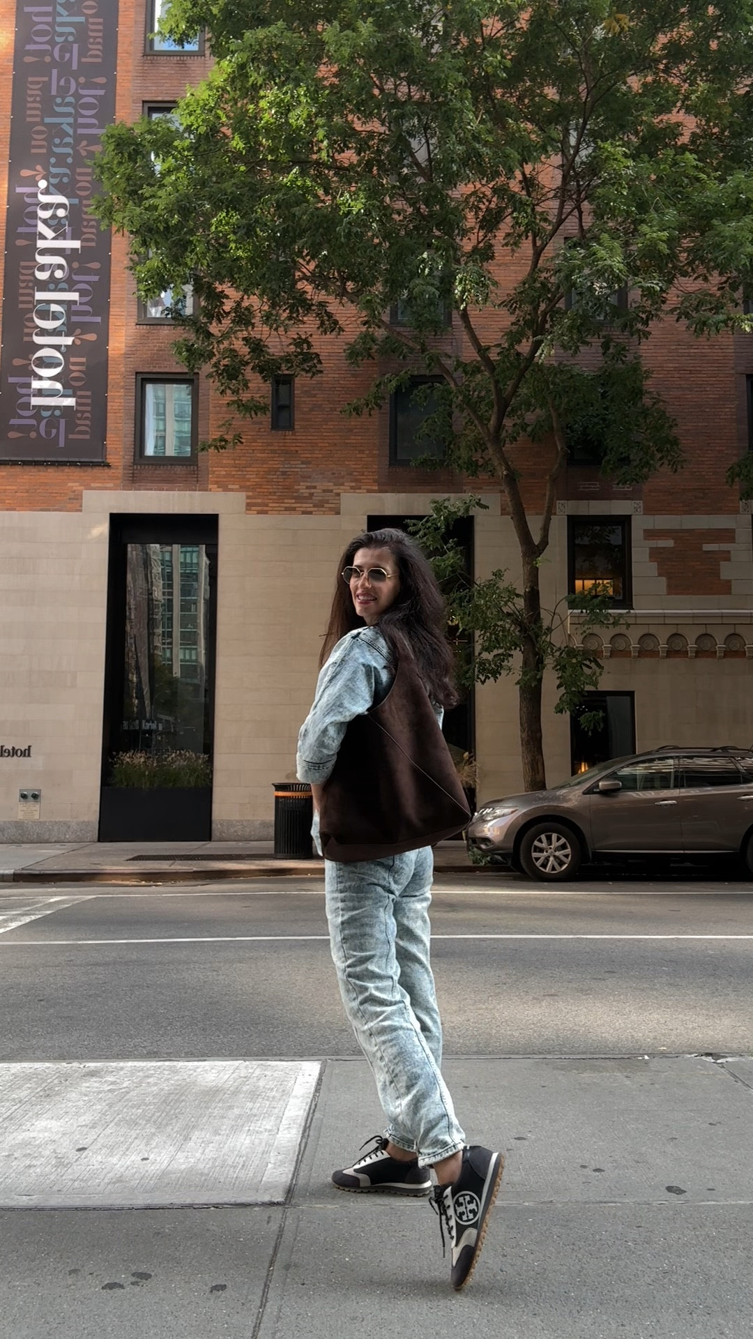 Sharing this casual weekend style. This all denim look is the winner this fall season. And can we talk about the bag? Everyone is asking me, such a great Bargan!! Styled with suide Tory Burch sneaker. 

#LTKSaleAlert #LTKStyleTip #LTKSeasonal