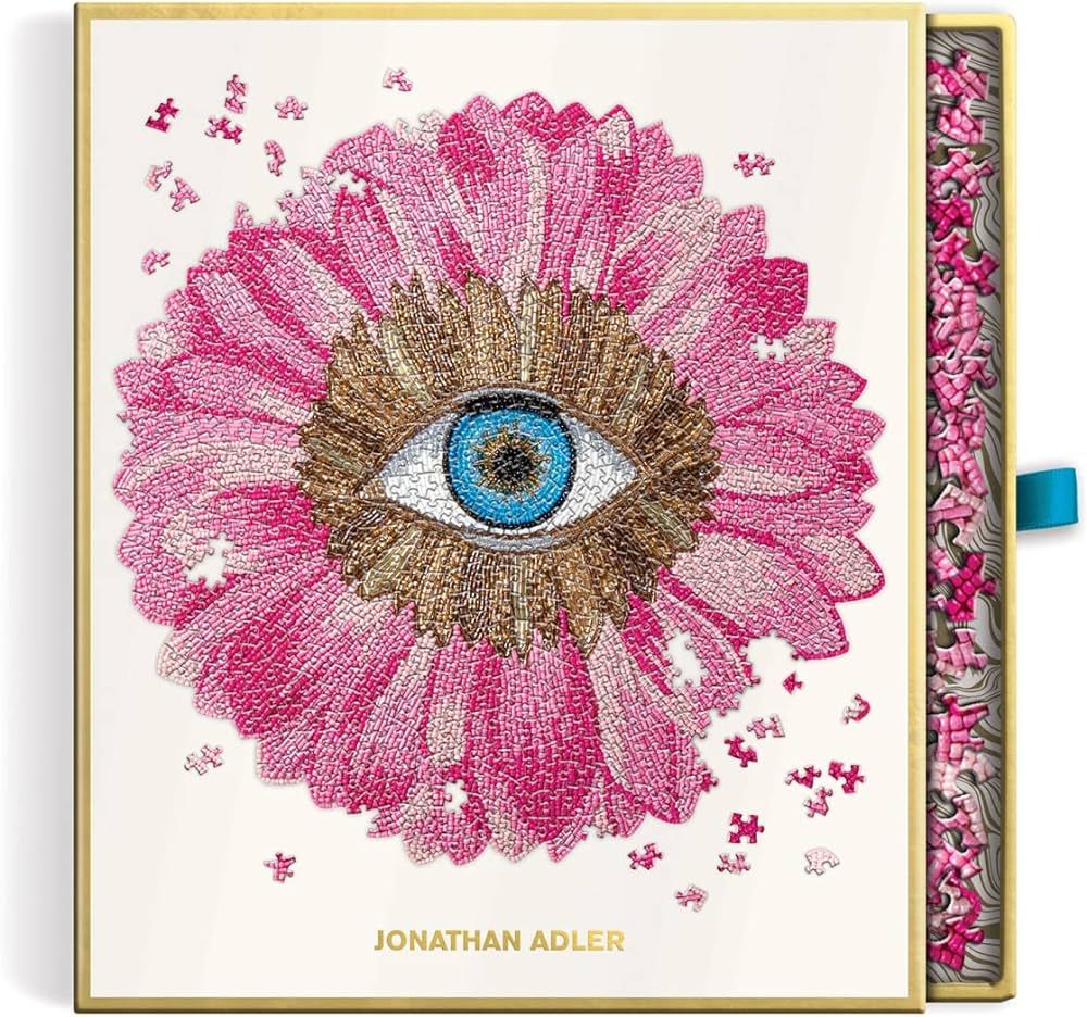 Jonathan Adler Petals 750 Piece Shaped Puzzle from Galison - Featuring Iconic Art by Jonathan Adl... | Amazon (US)