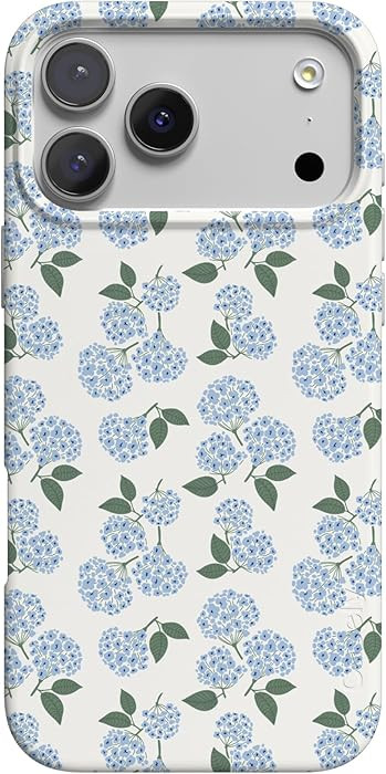 Casely iPhone 17 Pro Max Case | Nantucket Cottage | Blue Hydrangea | Compatible with MagSafe | Cl... | Amazon (US)