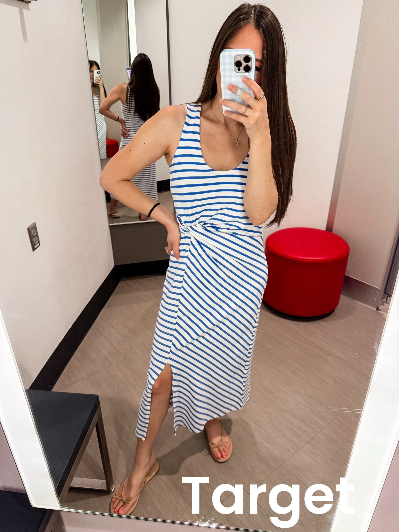 Target new dress! So pretty! Wearing XS

#LTKmomlife #LTKgrwm #LTKootd