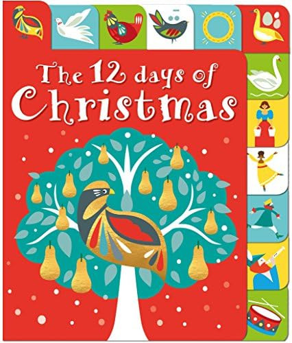 The 12 Days of Christmas: A lift-the-tab book (Lift-the-Flap Tab Books, 1)      Board book – Il... | Amazon (US)