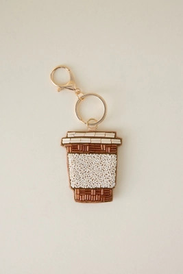Beaded Coffee Bag Charm | Anthropologie (UK)