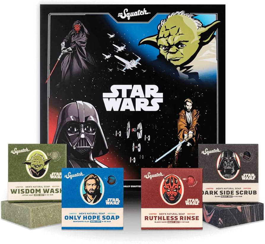 Dr. Squatch The Soap Star Wars Soap Collection Episode 1 with Collector’s Box - Men’s Natural... | Amazon (US)