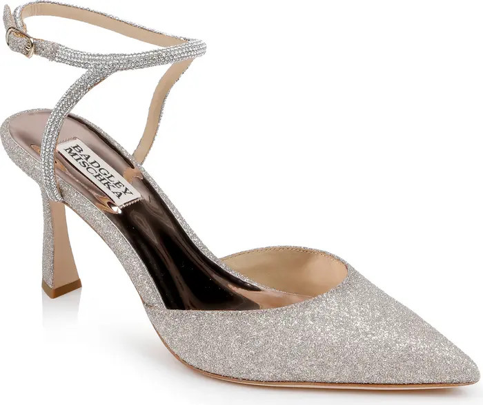 Badgley Mischka Collection Kamilah Ankle Strap Pump (Women) | Nordstrom
