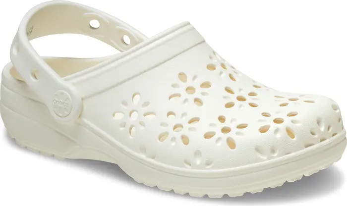 CROCS Kids' Classic Floral Cutout Clog | Nordstrom | Nordstrom