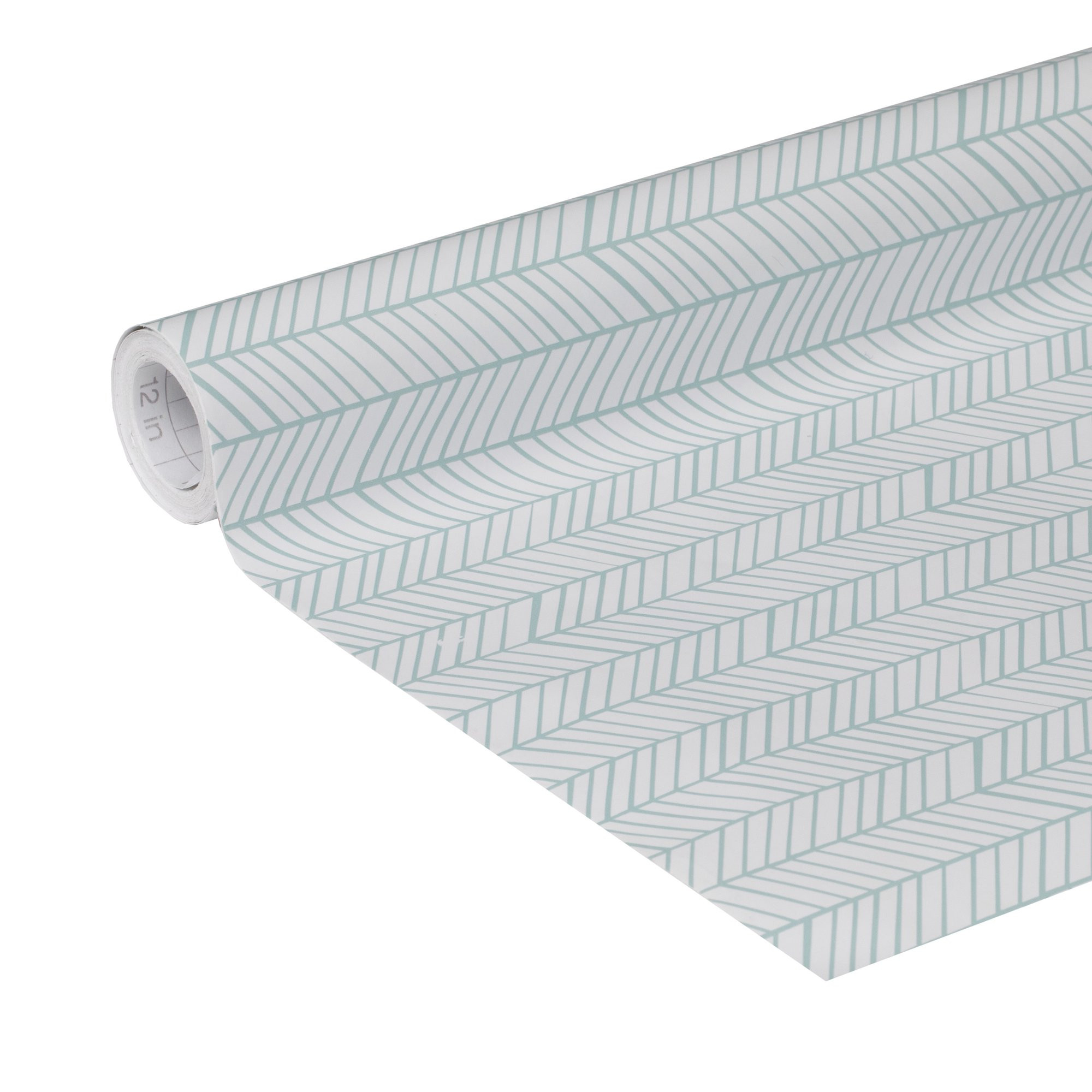 EasyLiner 20 in. x 15 ft. Sky Blye Feathers Adhesive Laminate Liner | Walmart (US)