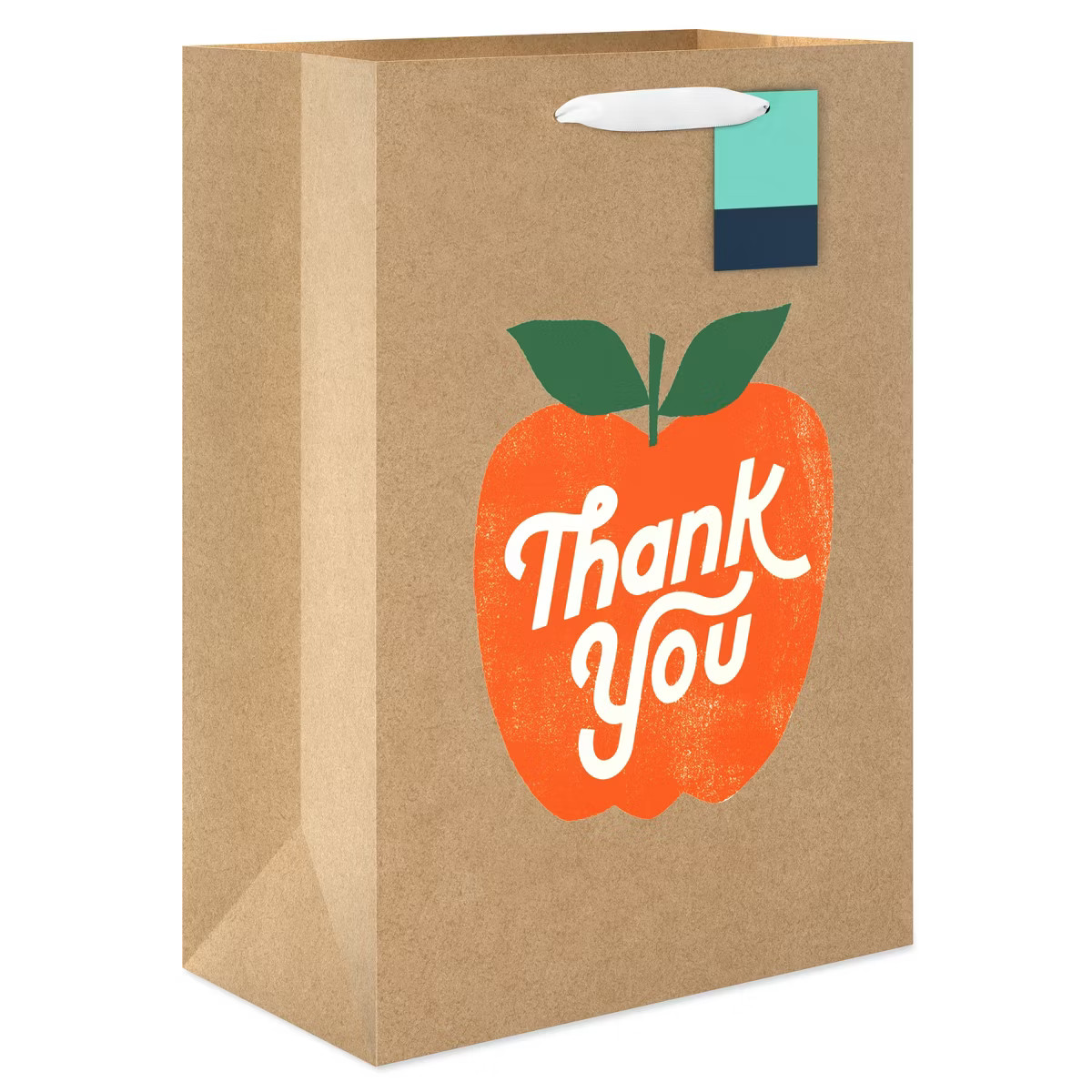 Carlton Cards Teacher Appreciation Gift Bag Medium Apple on Kraft | Target
