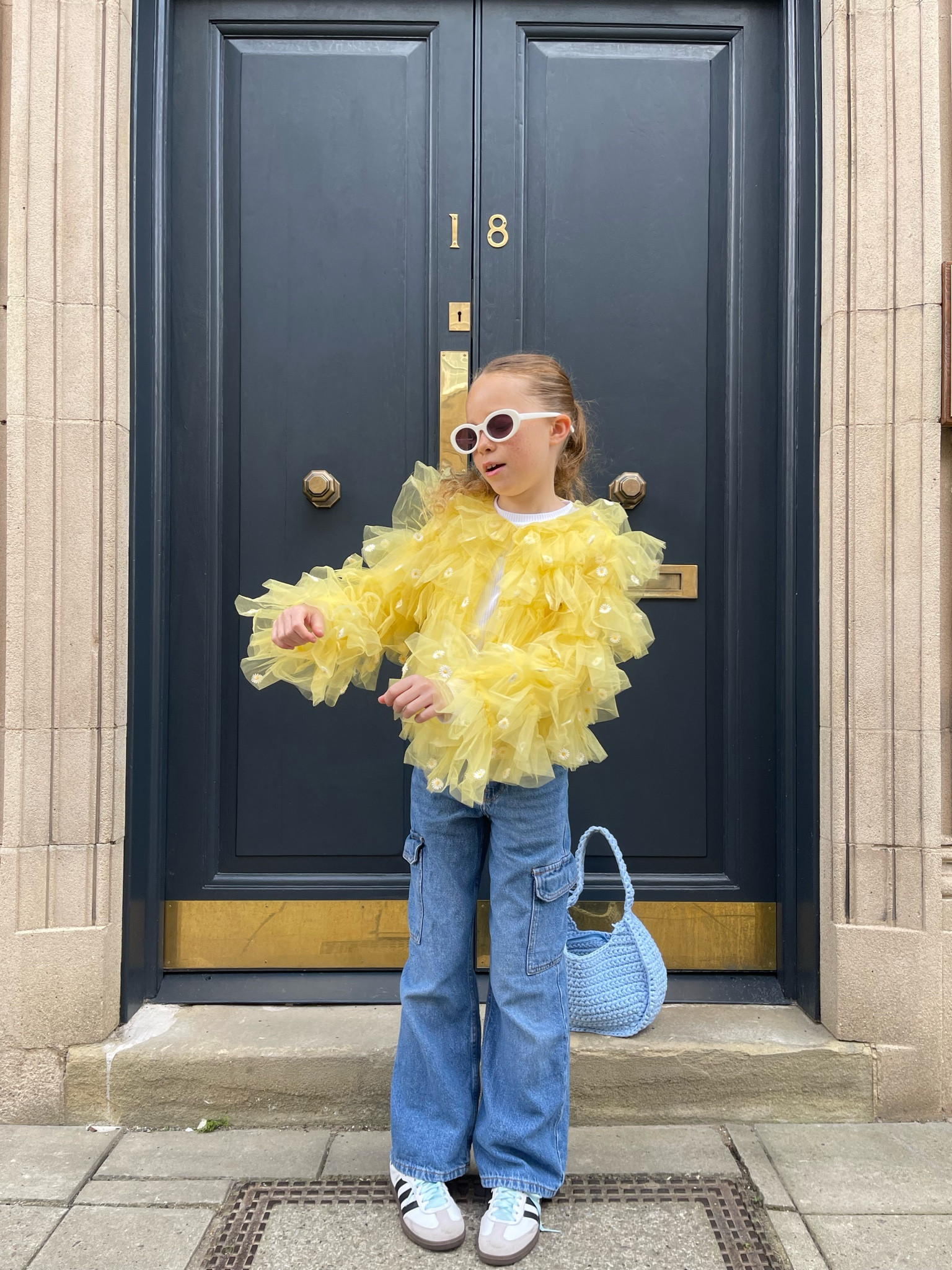 The cutest kids tulle daisy statement jacket! Such an easy way to make jeans and a t-shirt into a fun outfit. 

#LTKstyletip #LTKkids #LTKspring