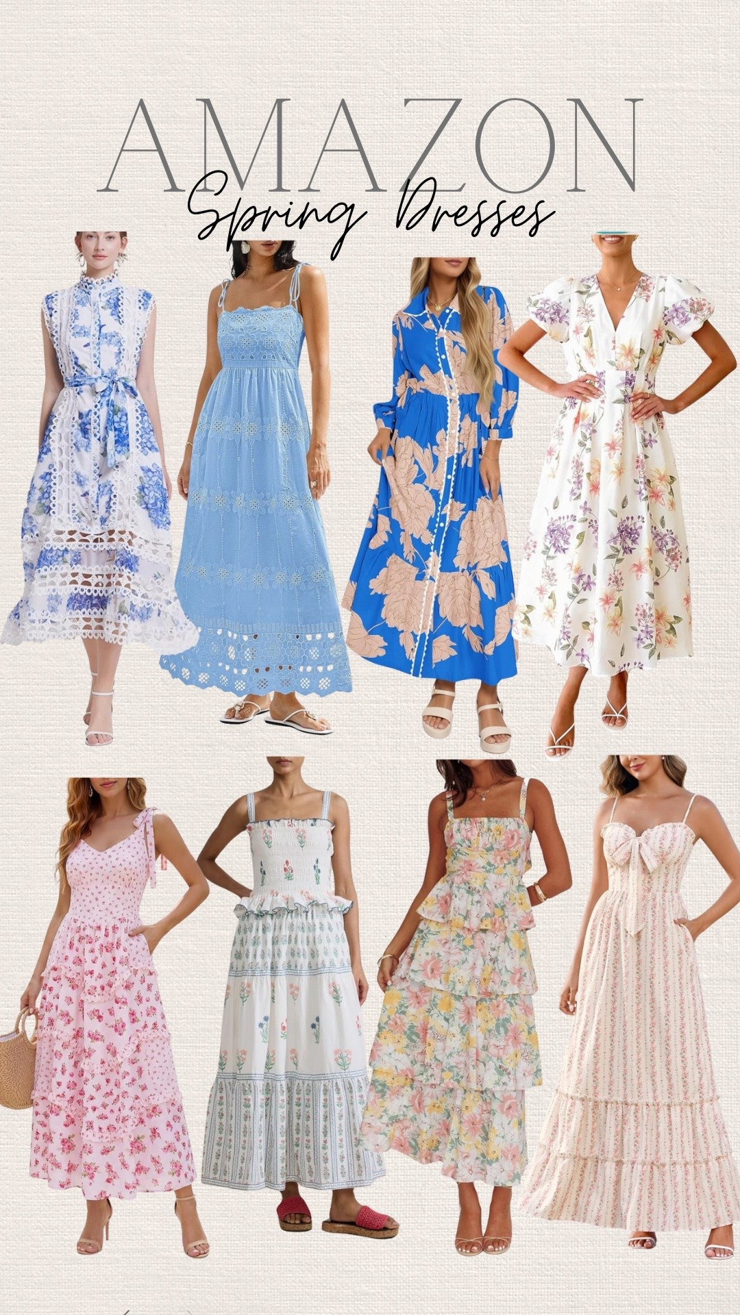 Amazon spring dresses 

#LTKSeasonal #LTKOver40
