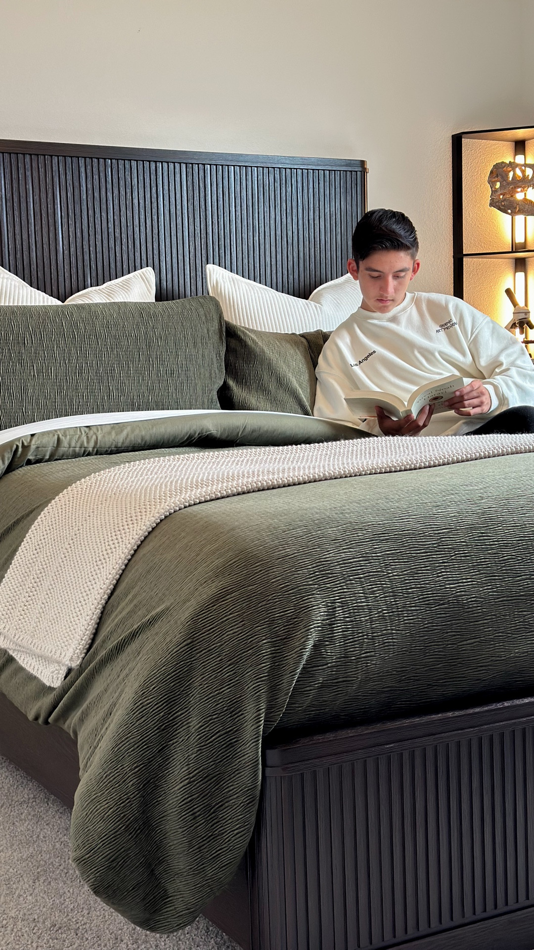 ✨ Up to 60% OFF Christmas Holiday Sale! ✨ Comment "Finnley" for link

I styled my space with the gorgeous Finnley Fluted Bed (Dark Brown, Queen) and matching Finnley 6-Drawer Dresser, and I’m obsessed with how warm and elevated they make the room feel. 🤎

Use my code BLANCAHOME at checkout for an extra discount!
Shop everything through the link in my bio. 🛍️

https://www.lkt.ink/s/fNzt

@hernest_official
#Hernest #WinterAtHernest #MyHernestHome

#LTKCyberWeek #LTKHoliday