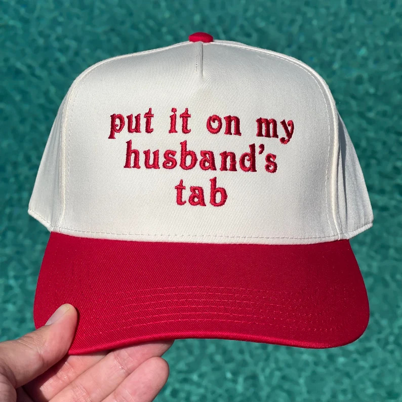 Put It On My Husband's Tab Hat | Etsy (US)