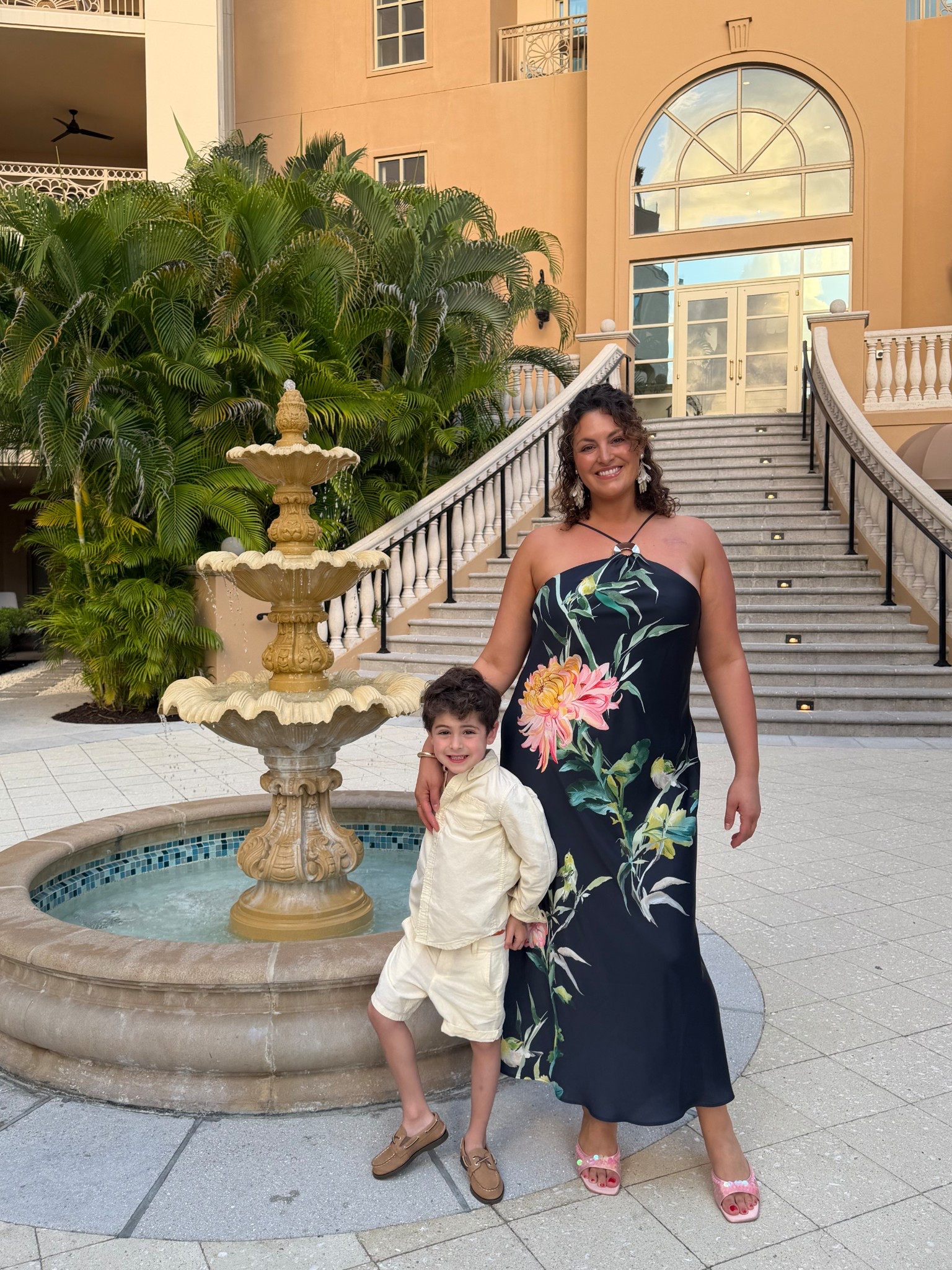 Love this outfit so much! So perfect for a resort getaway or a spring or summer wedding.  Wearing the xl 

#LTKTravel #LTKWedding #LTKMidsize