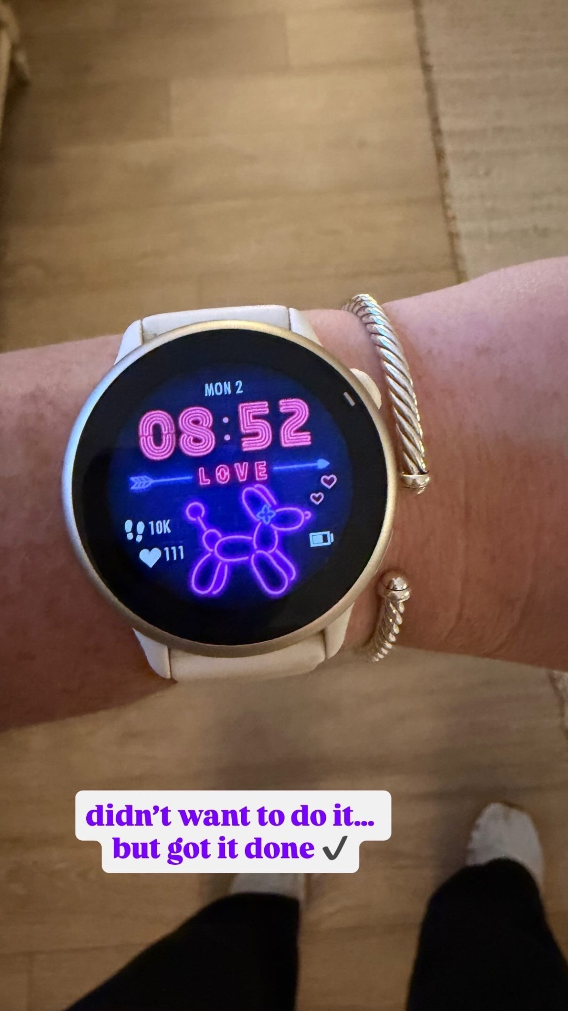 The upgrade I didn’t know I needed. Tracking habits, workouts, and even stress so I can show up better every day 💖  

Garmin | Fitness Goals | Exercise | Fitness Watch | Fitness Tracker 

#LTKselfcare #LTKfitnessgoals