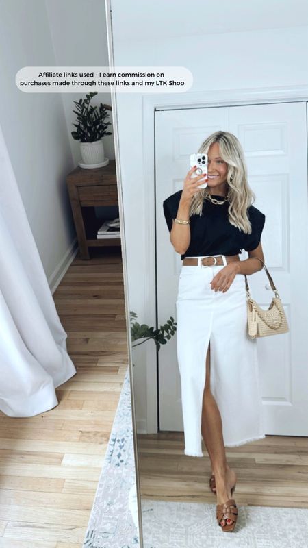 Neutral summer outfit 