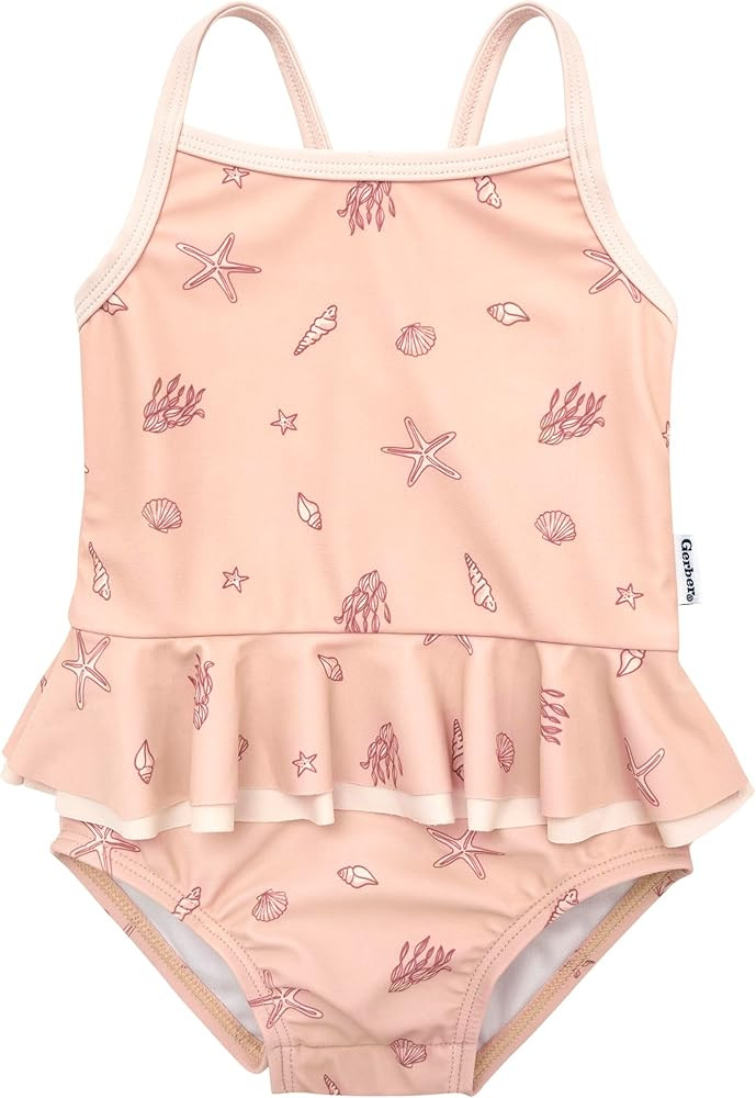 Gerber Girls' One-Piece Swimsuit | Amazon (US)