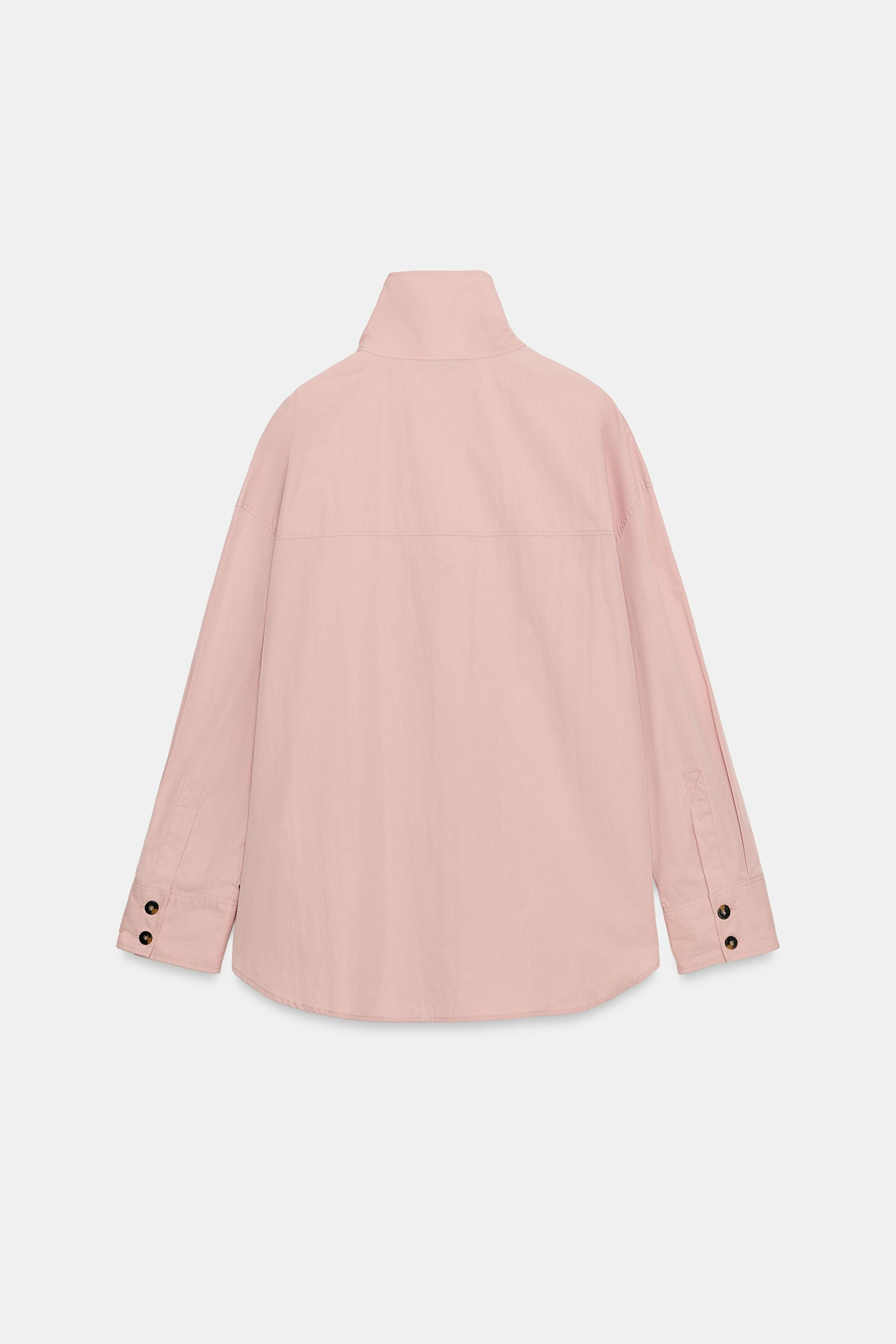 BUTTON-UP WRAP SHIRT | Zara AU