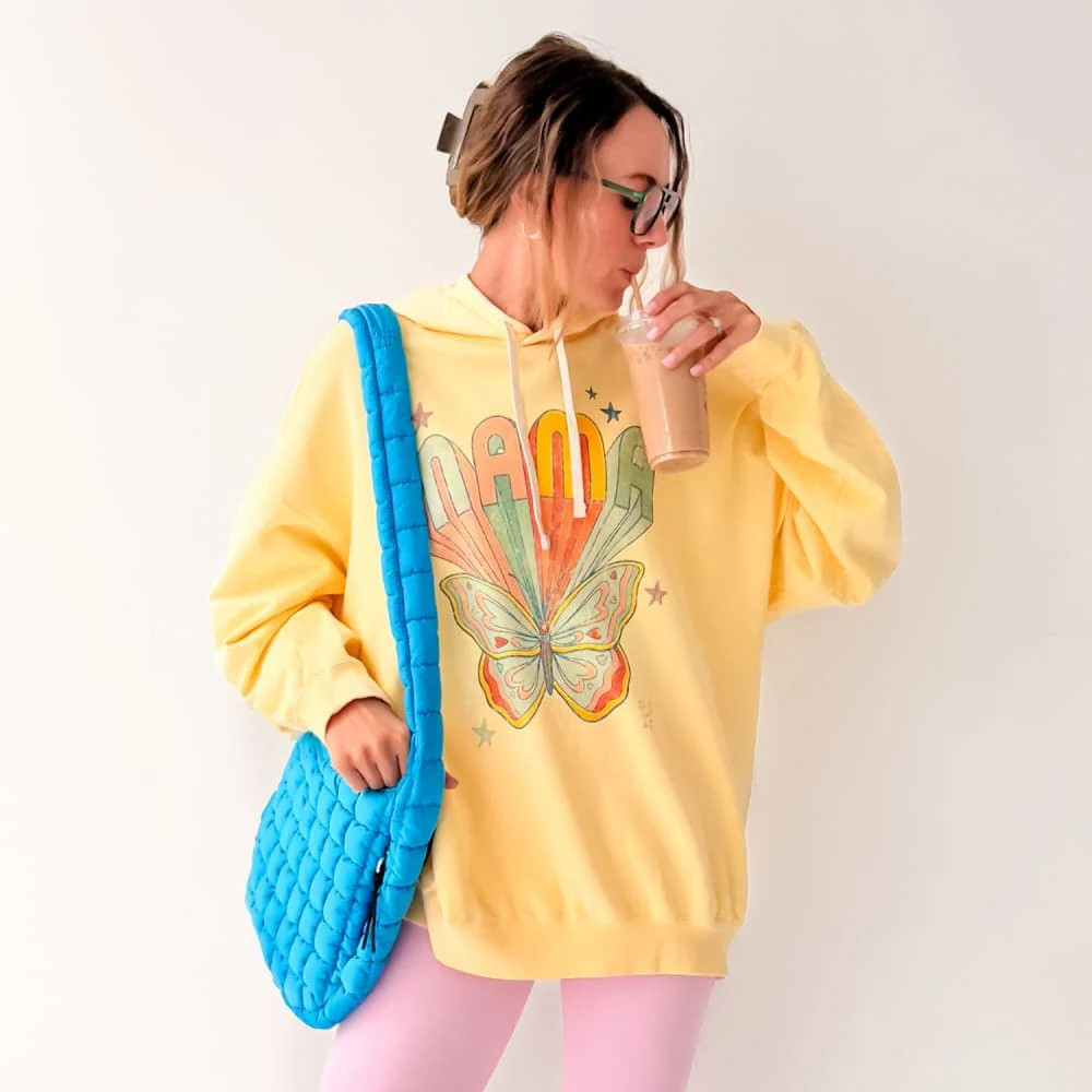 Butterfly Mama Hooded Sweatshirt | Mountain Moverz