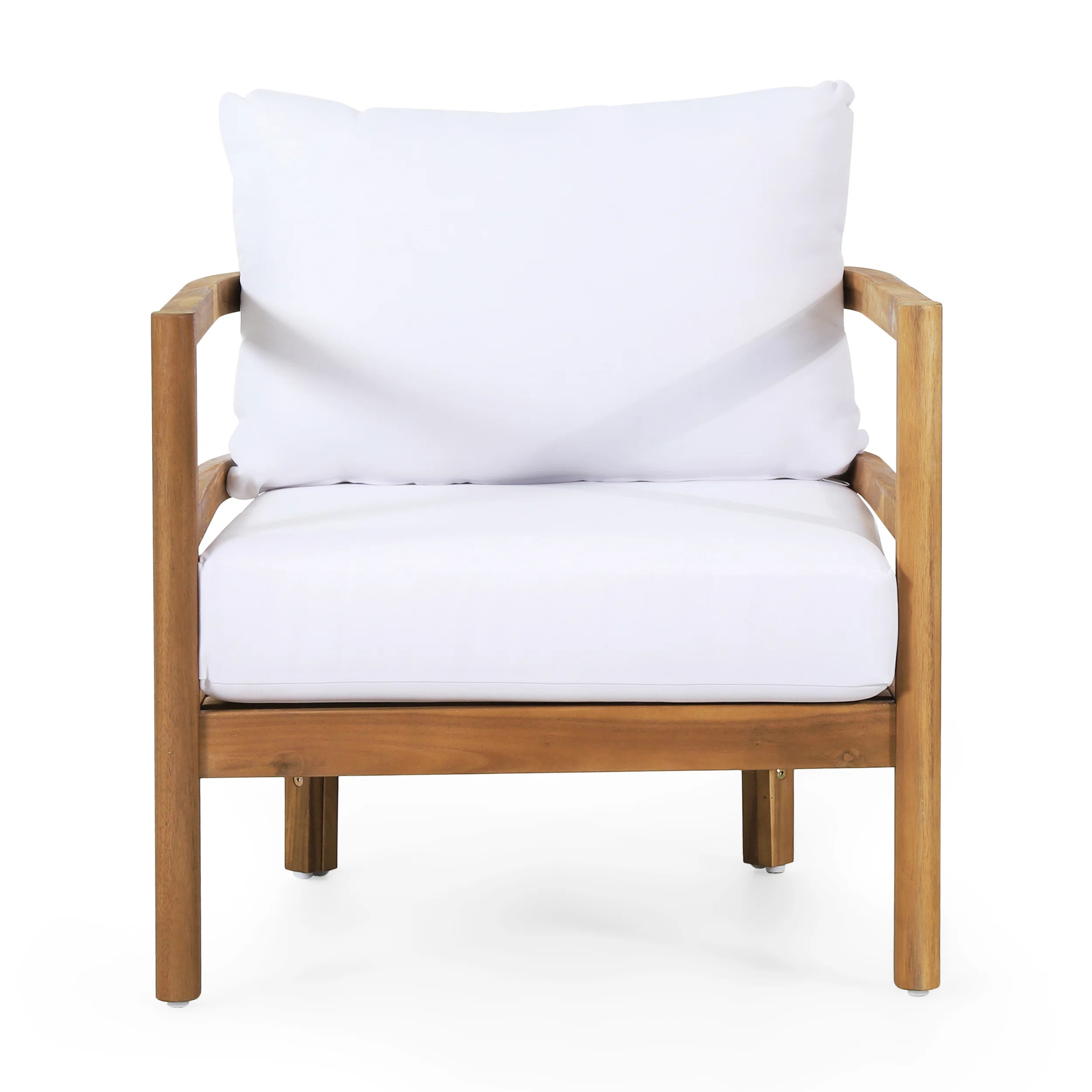 Mica Acacia Premium All-Weather Wicker Outdoor Lounge Chair | Wayfair North America