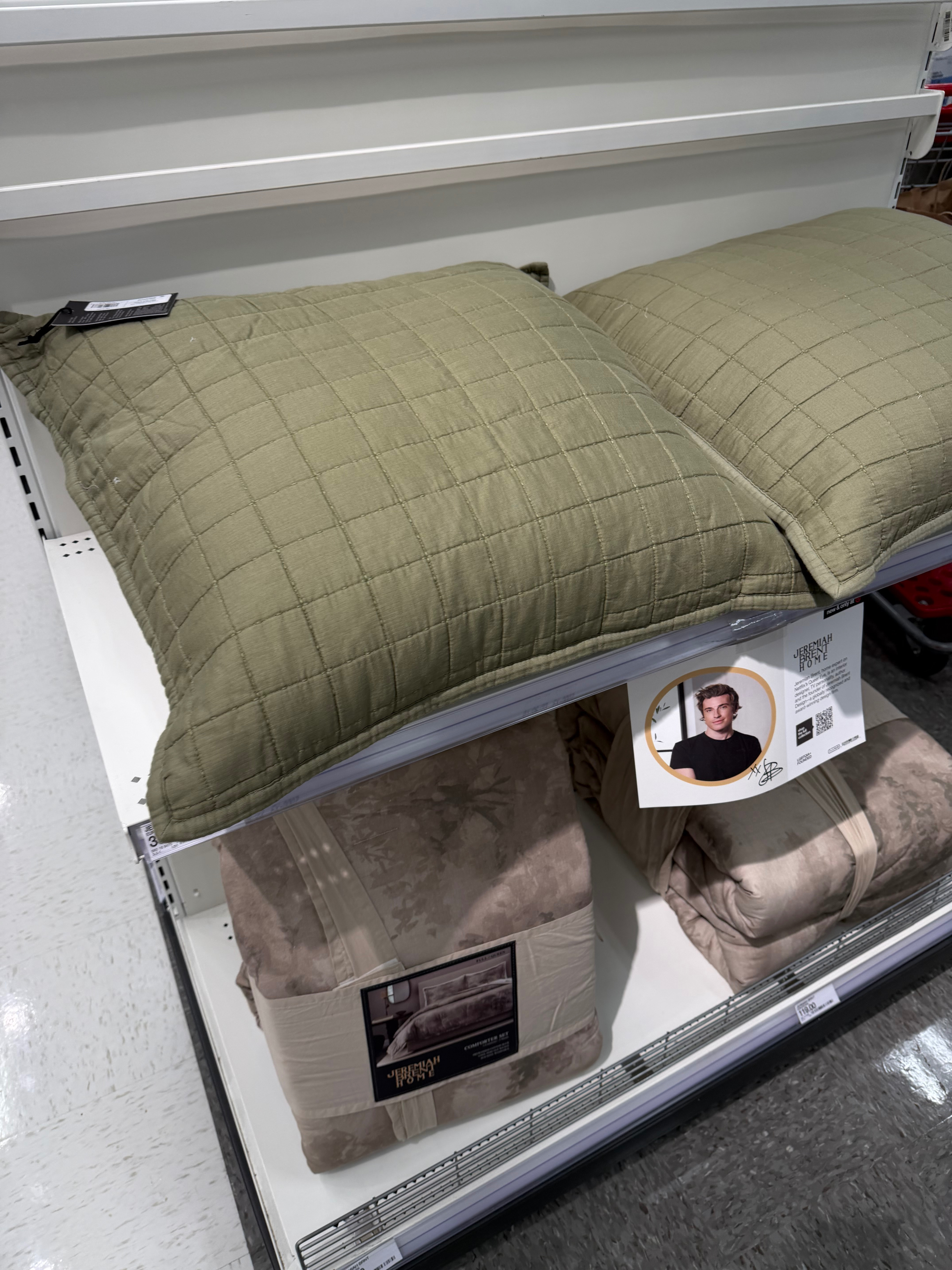 Jeremiah Brent Home for Target bedding! Loving how luxurious and affordable this new bedding is! 

 #LTKHome