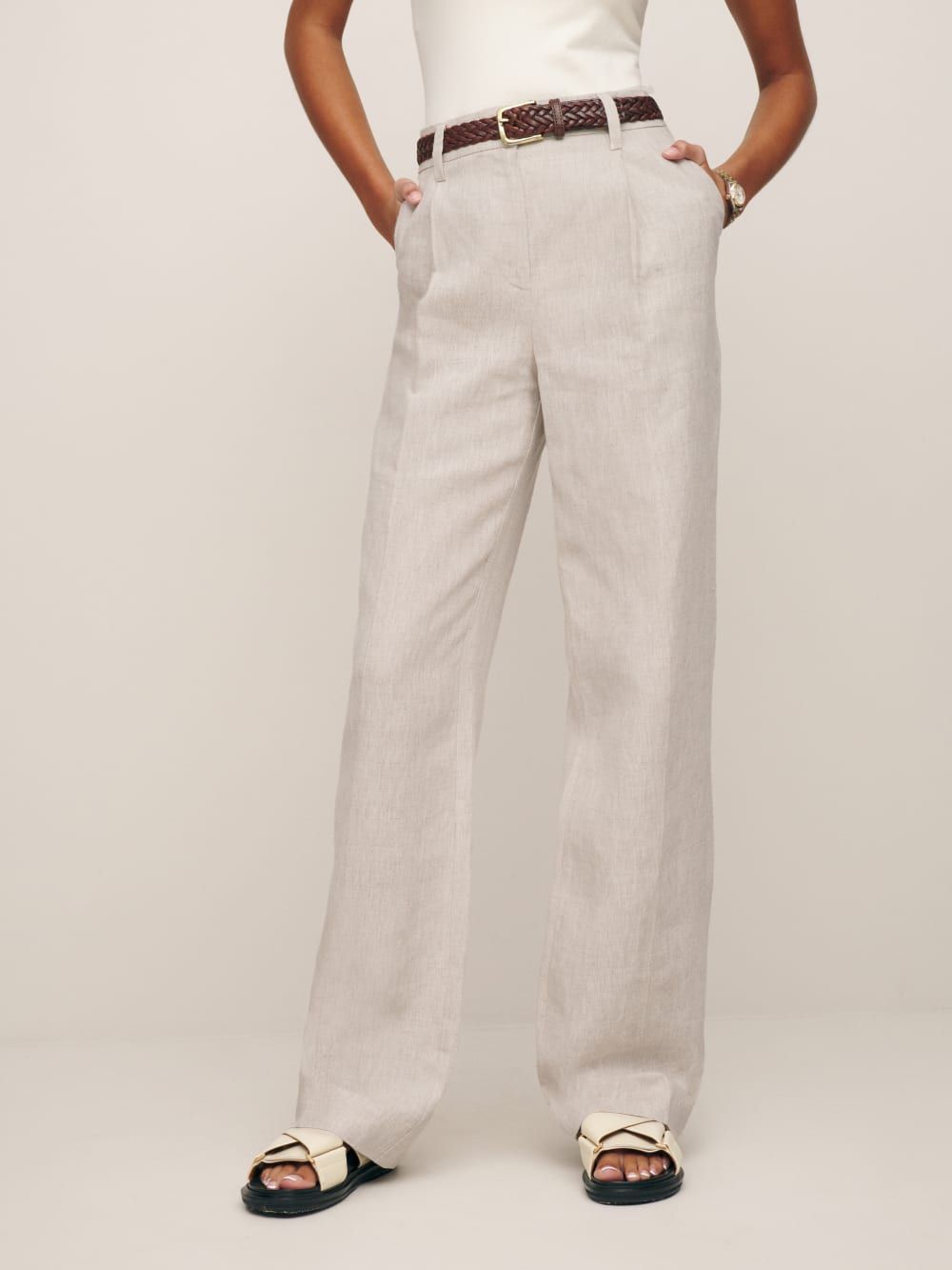 Alex Linen Pant | Reformation (US & AU)