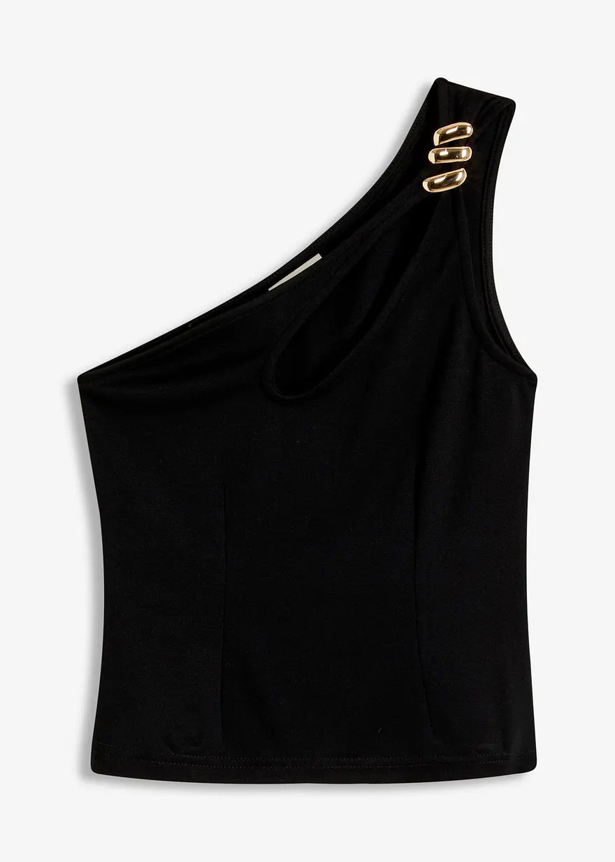 Stylisches Top mit Cut-Out - schwarz - Damen | bonprix | Bonprix DE