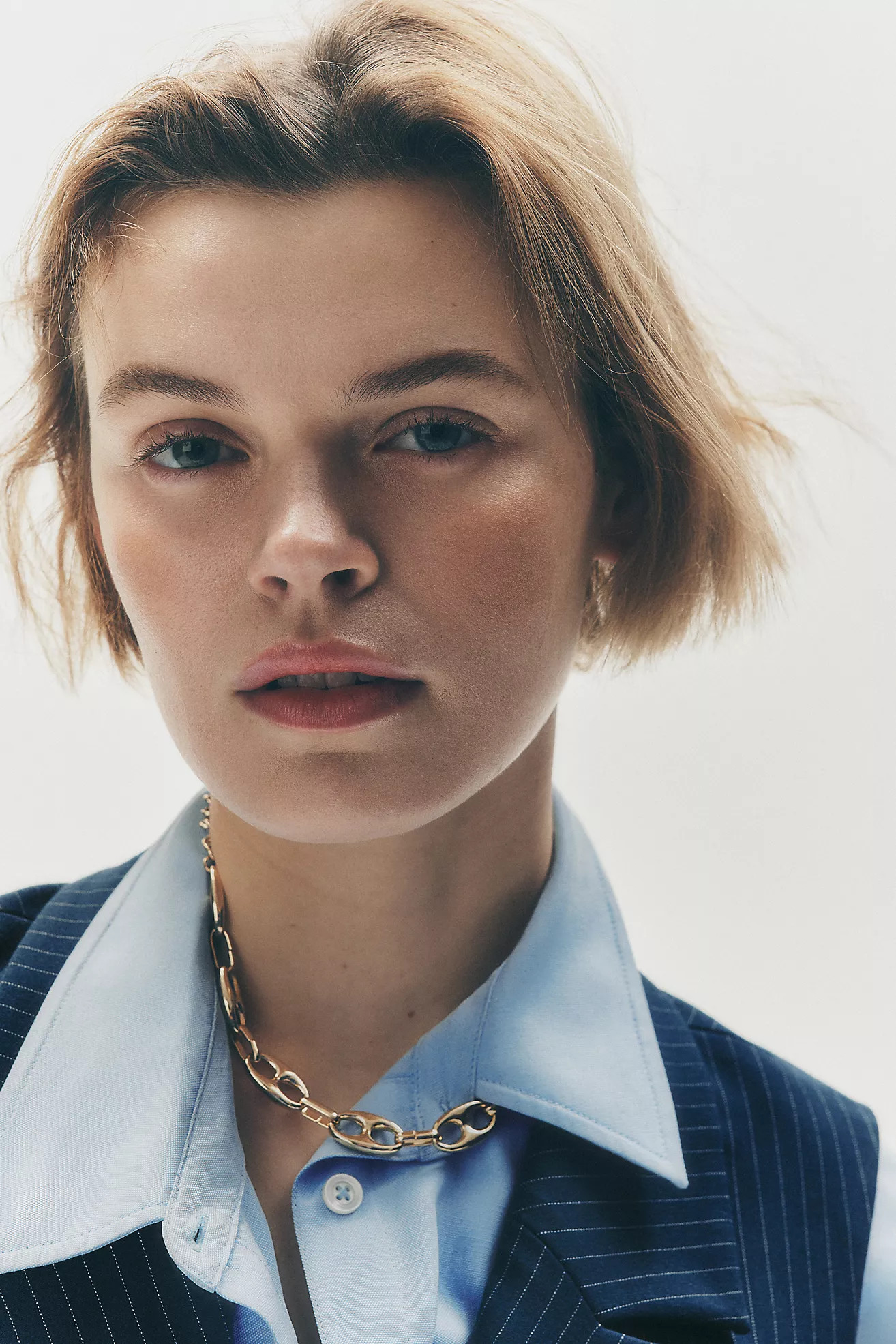 Bottlecap Link Collar Necklace | Anthropologie (US)