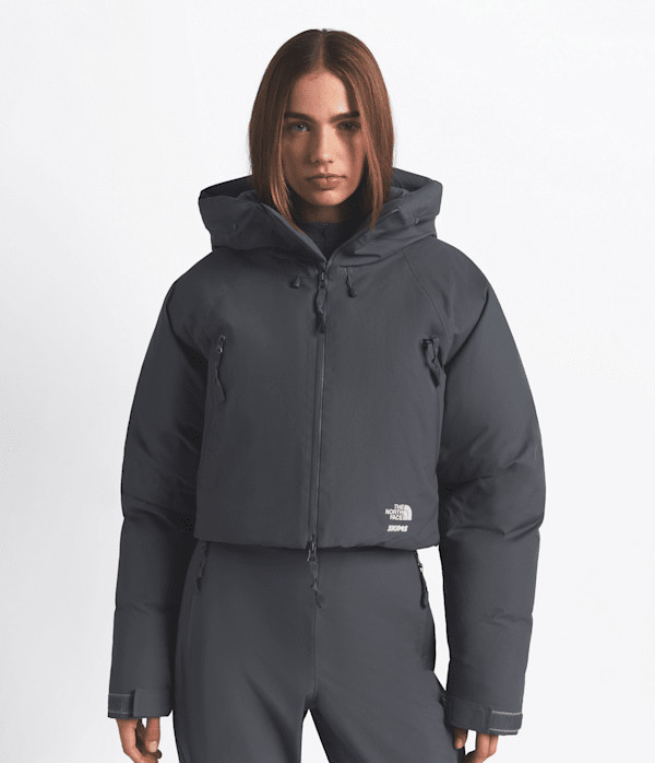 The North Face X Skims Women's Insulated Shell Jacket (Size: Large): Sk Gunmetal | The North Face (US)
