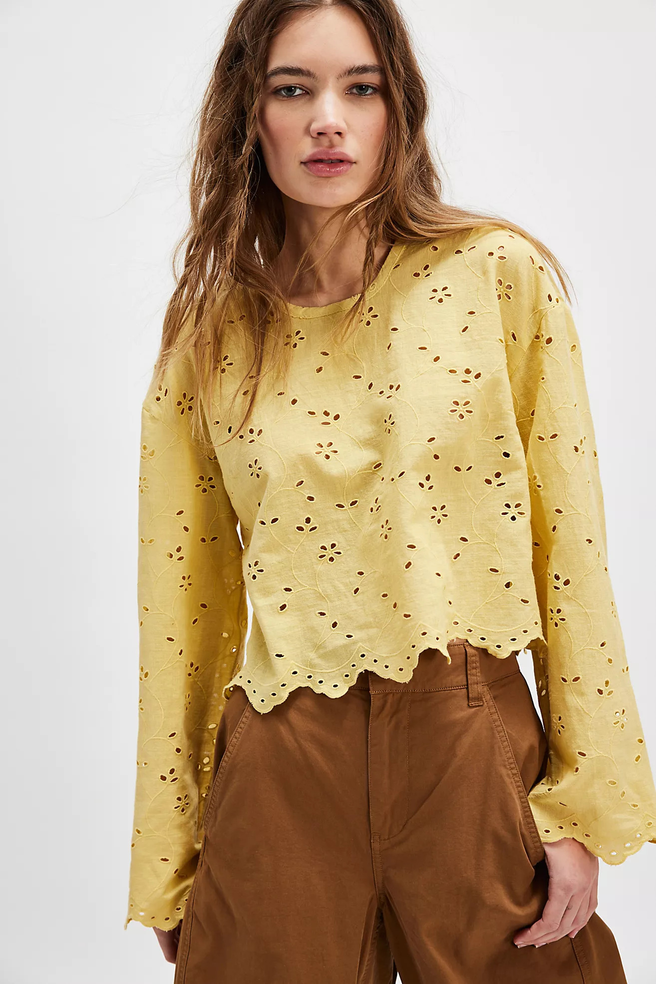 Emma Eyelet Top | Free People (Global - UK&FR Excluded)
