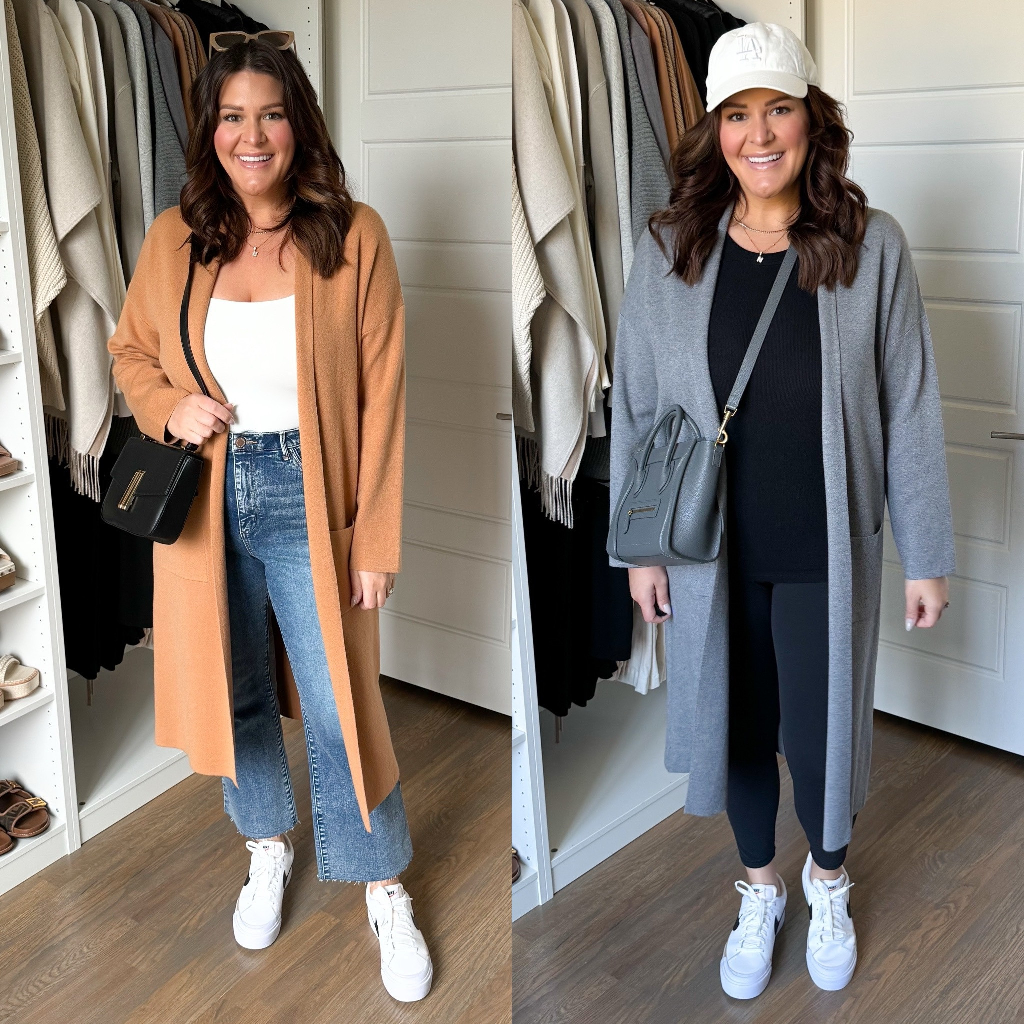 This duster cardigan is my go to piece for fall and winter. The quality is insane, it’s a fraction of the price of the designer one and comes in a ton of colors too. And it's on sale today! 

Leave the word CARDIGAN below and I’ll send a 🔗 right to your inbox!

Size 14 jeans. 
Size XL in everything else. 

#traveloutfit #midsize #loungewearchic #airportstyle #size14style #elevatedbasics

Casual fashion, elevated basics, mom style, midsize fashion, midsize style, fall style, fall fashion, size 14

#LTKFindsUnder50 #LTKMidsize #LTKStyleTip