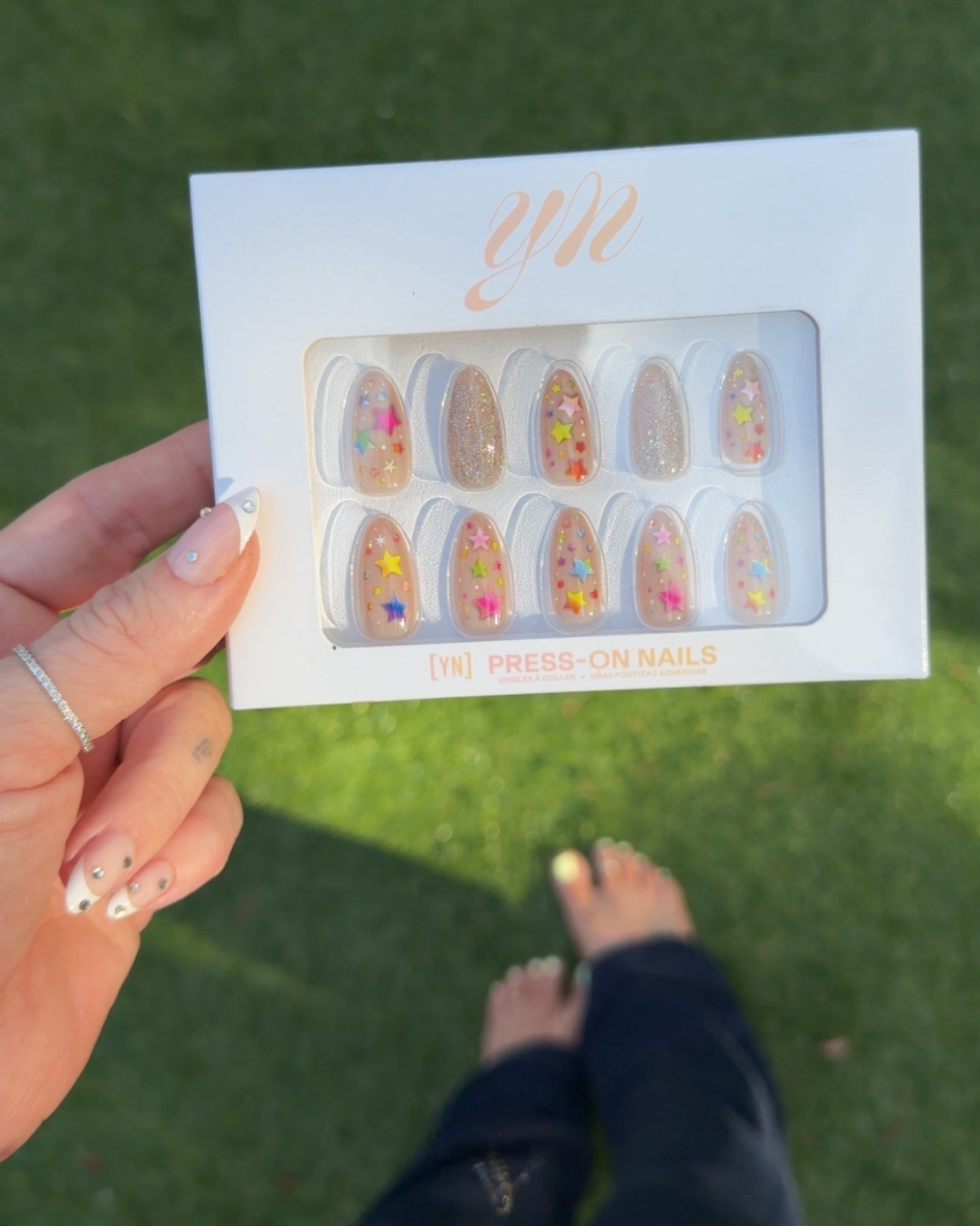 & this is why I stopped doing salon nails. Store nails are SO good these days. These are adorable ✨

#LTKFestival #LTKmomlife #LTKselfcare