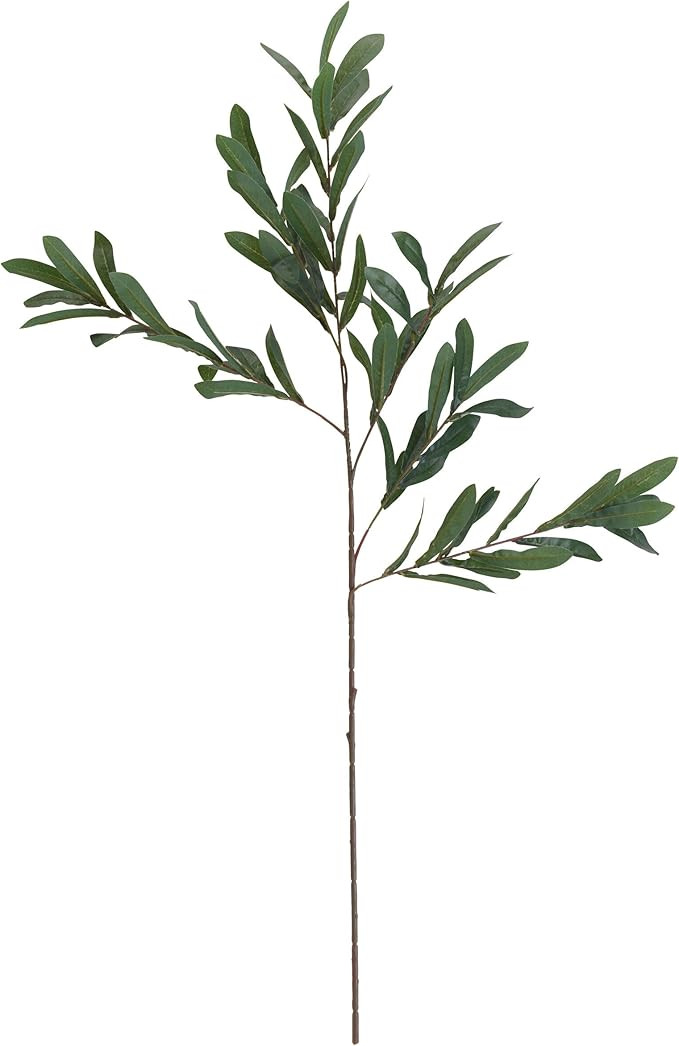 Olive Artificial Greenery Stem, Fake Plants for Home Decoration, Set of 6 | Amazon (US)