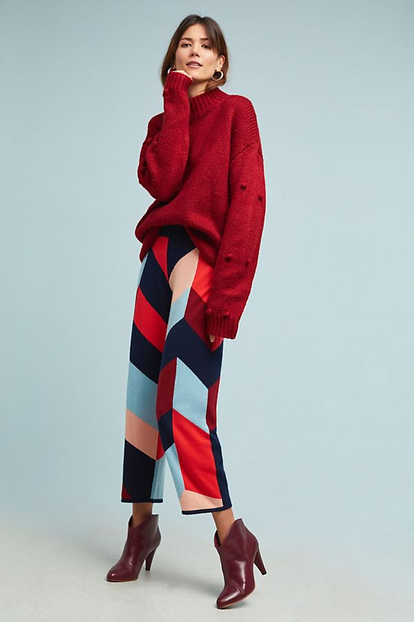 Colorblocked Sweater Pants | Anthropologie (US)