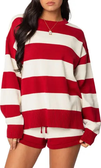 Riley Stripe Oversize Sweater | Nordstrom