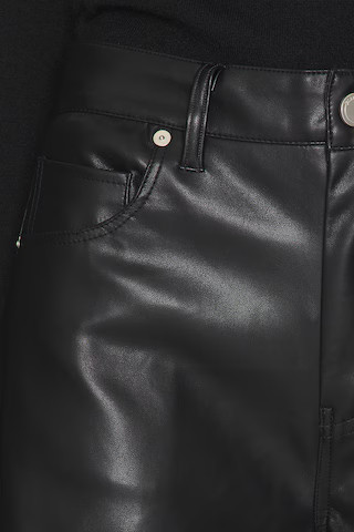 Barrel Leg Faux Leather Pant in Evening Routine | Revolve Clothing (Global)