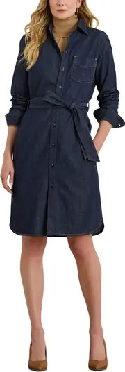 Belted Denim Shirtdress | Nordstrom
