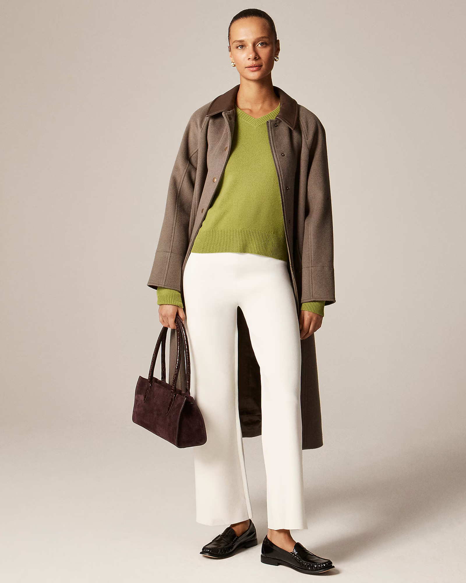 Slim-wide sweater pant | J. Crew US