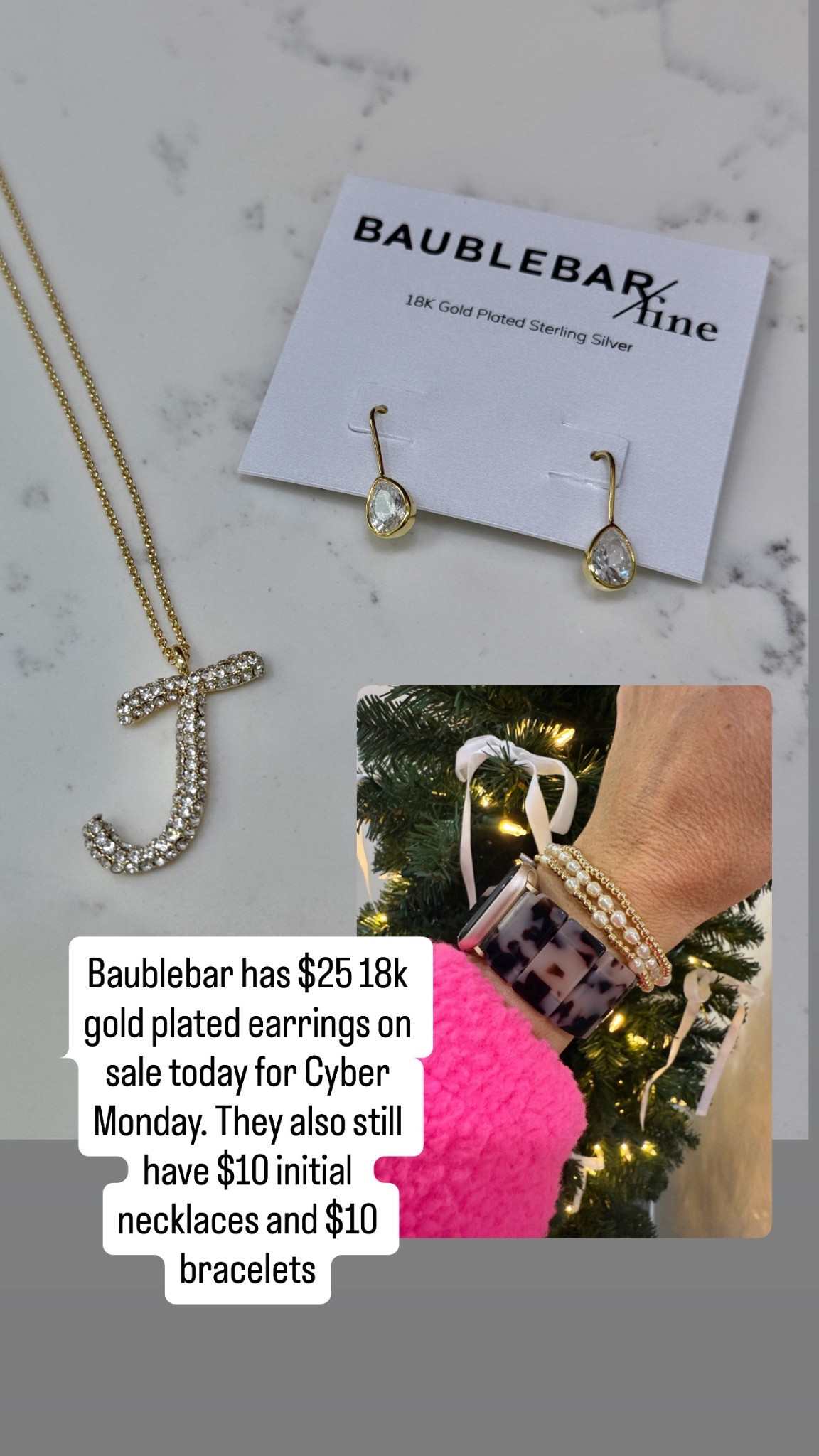 Baublebar jewelry cyber Monday deals 

#LTKHoliday #LTKCyberWeek #LTKSaleAlert