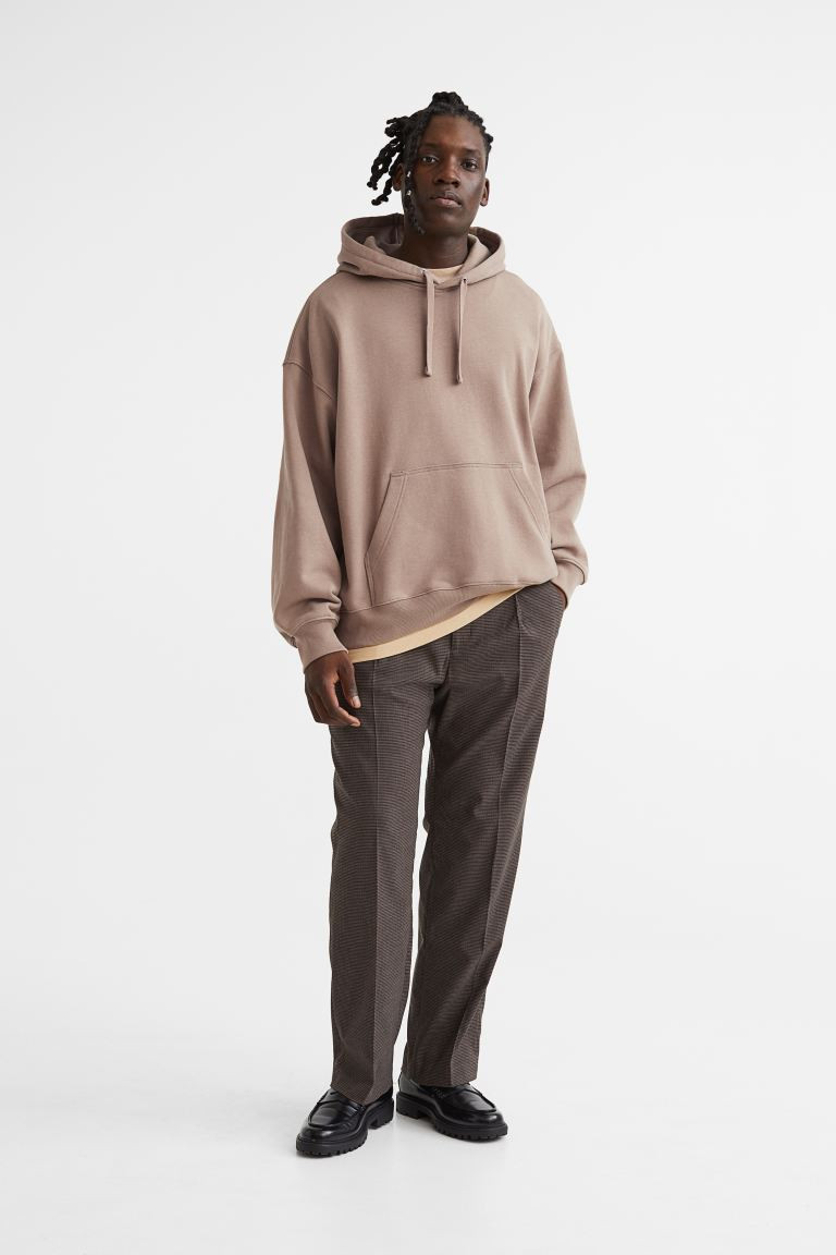 Oversized Fit Cotton Hoodie | H&M (US + CA)