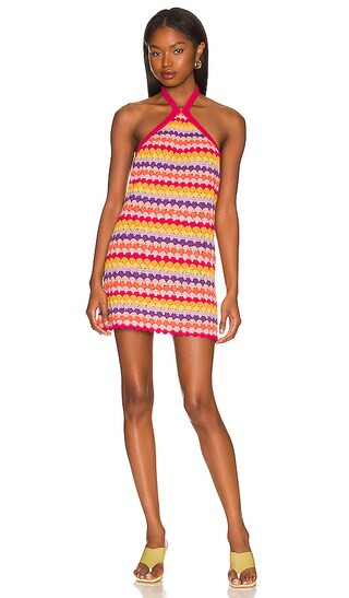 Amari Mini Dress in Acapulco | Revolve Clothing (Global)