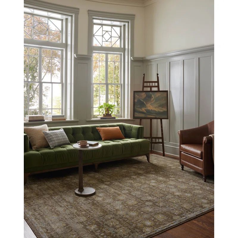 Magnolia Home by Joanna Gaines x Loloi Mona Bark / Natural Area Rug | Wayfair North America