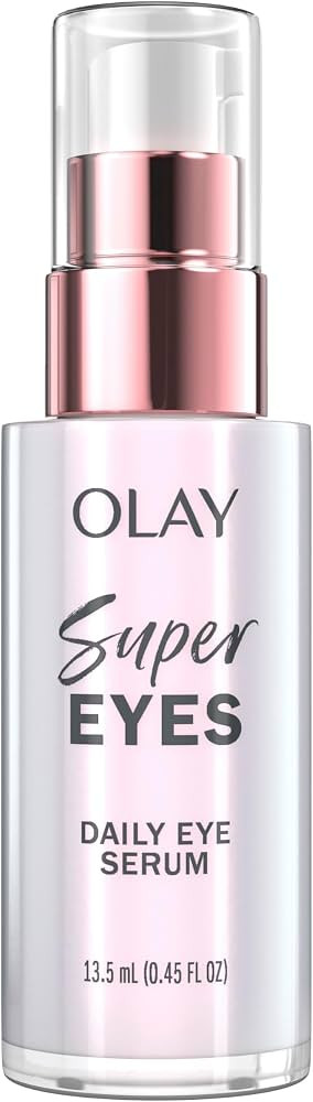 Olay Super Eye Serum - Vitamin C, Caffeine, Niacinamide, Amino Peptide, Aloe Vera - Brightens Dar... | Amazon (US)