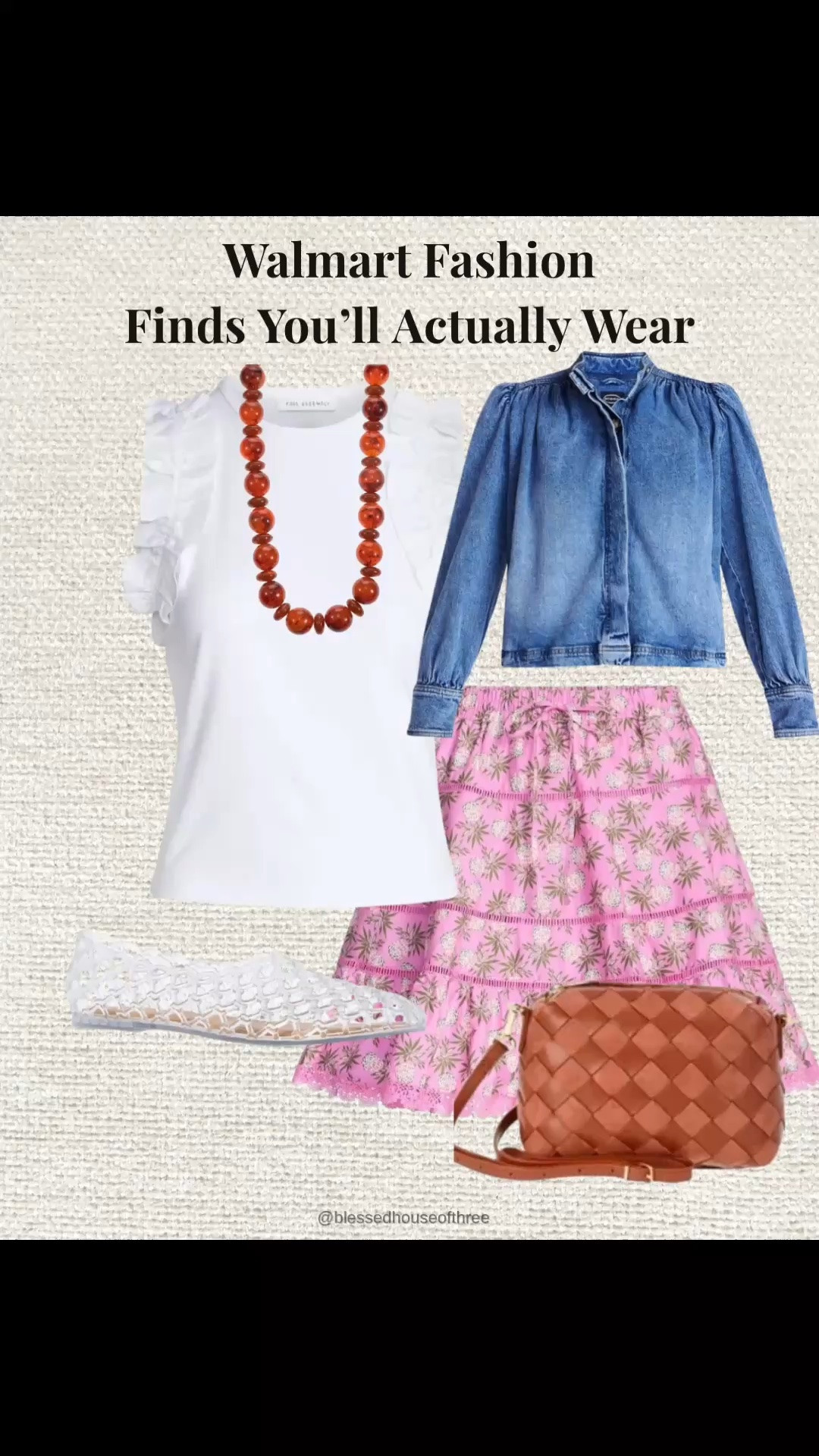 These are the Walmart fashion finds I’m loving right now! From effortless denim dresses and feminine tops to versatile denim, cute denim jacket, comfortable sandals, and affordable handbags, these are pieces you can mix and match for everyday outfits, casual weekends, vacations, brunch dates, teacher outfits, and transitioning into early fall. Walmart continues to surprise me with elevated styles that look far more expensive than their price tags, and I’m linking every outfit along with more of my favorite Walmart fashion finds, everyday wardrobe staples, affordable accessories, and seasonal must-haves.

#LTKootd #LTKvlog #LTKdayinmylife