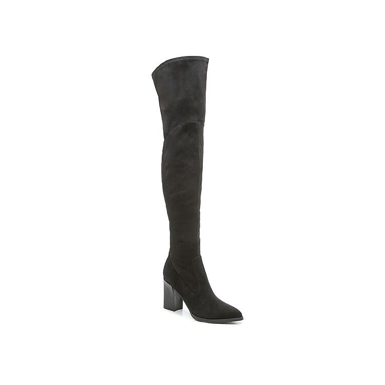 Marc Fisher Eilah Thigh High Boot | Women's | Black | Size 6 | Boots | Block | DSW