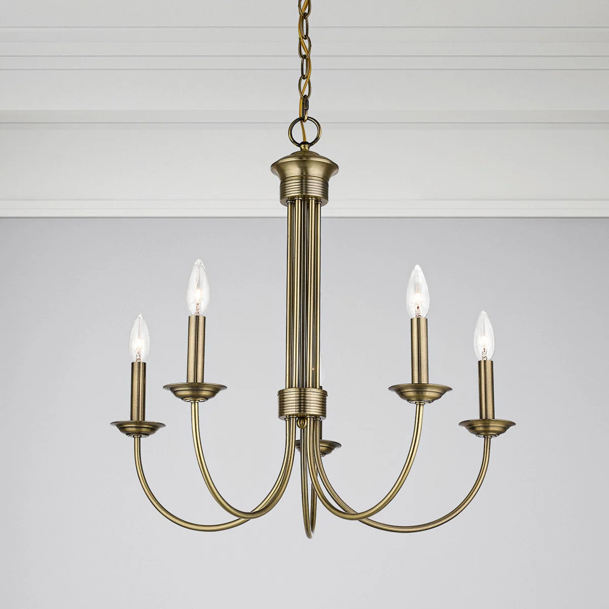 Arunvir 5-Light Dimmable Candle Style Chandelier | Wayfair North America
