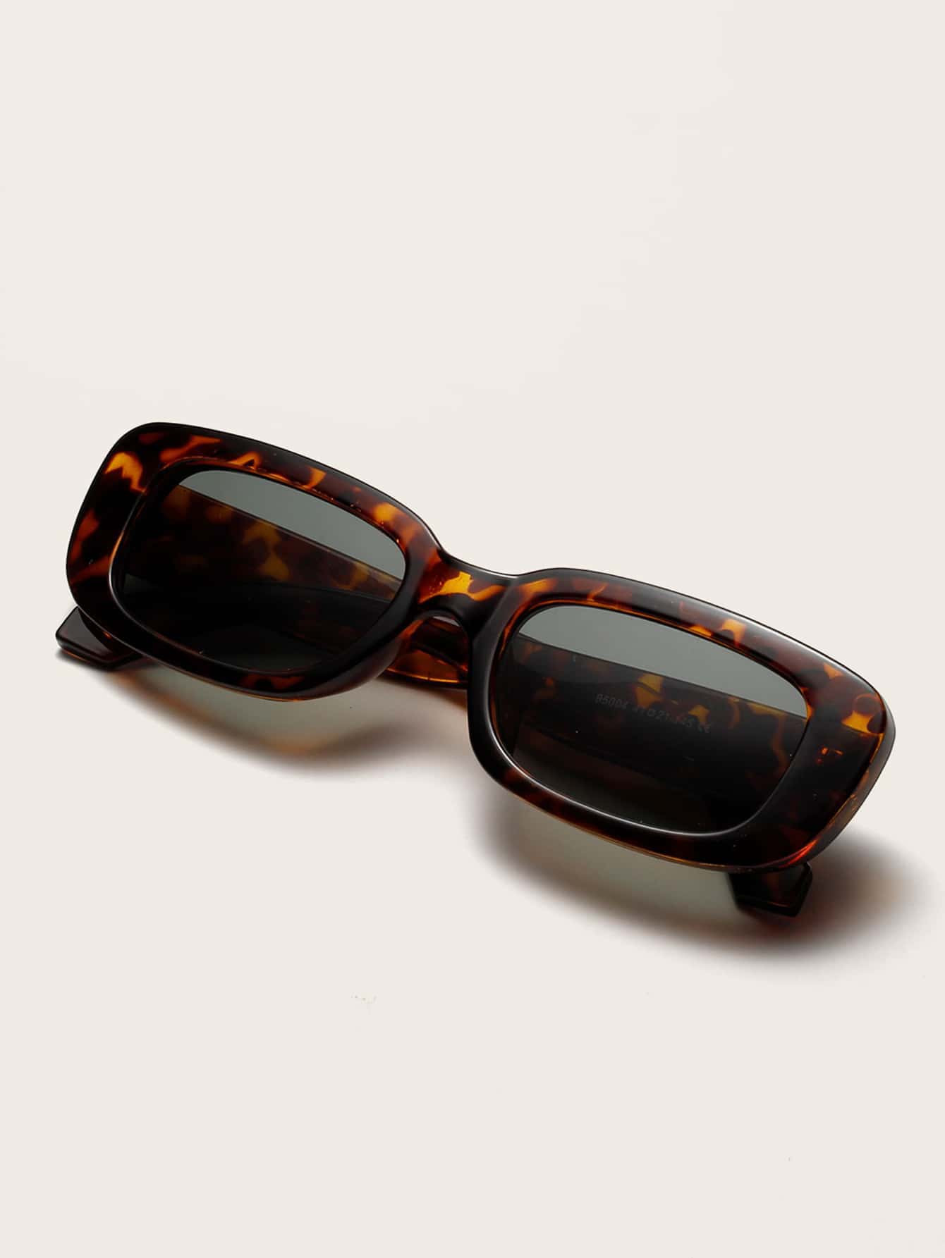 Tortoiseshell Pattern Frame Sunglasses | SHEIN
