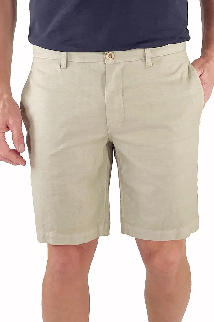 9" Slim Stretch Linen Blend Walk Shorts | Nordstrom Rack