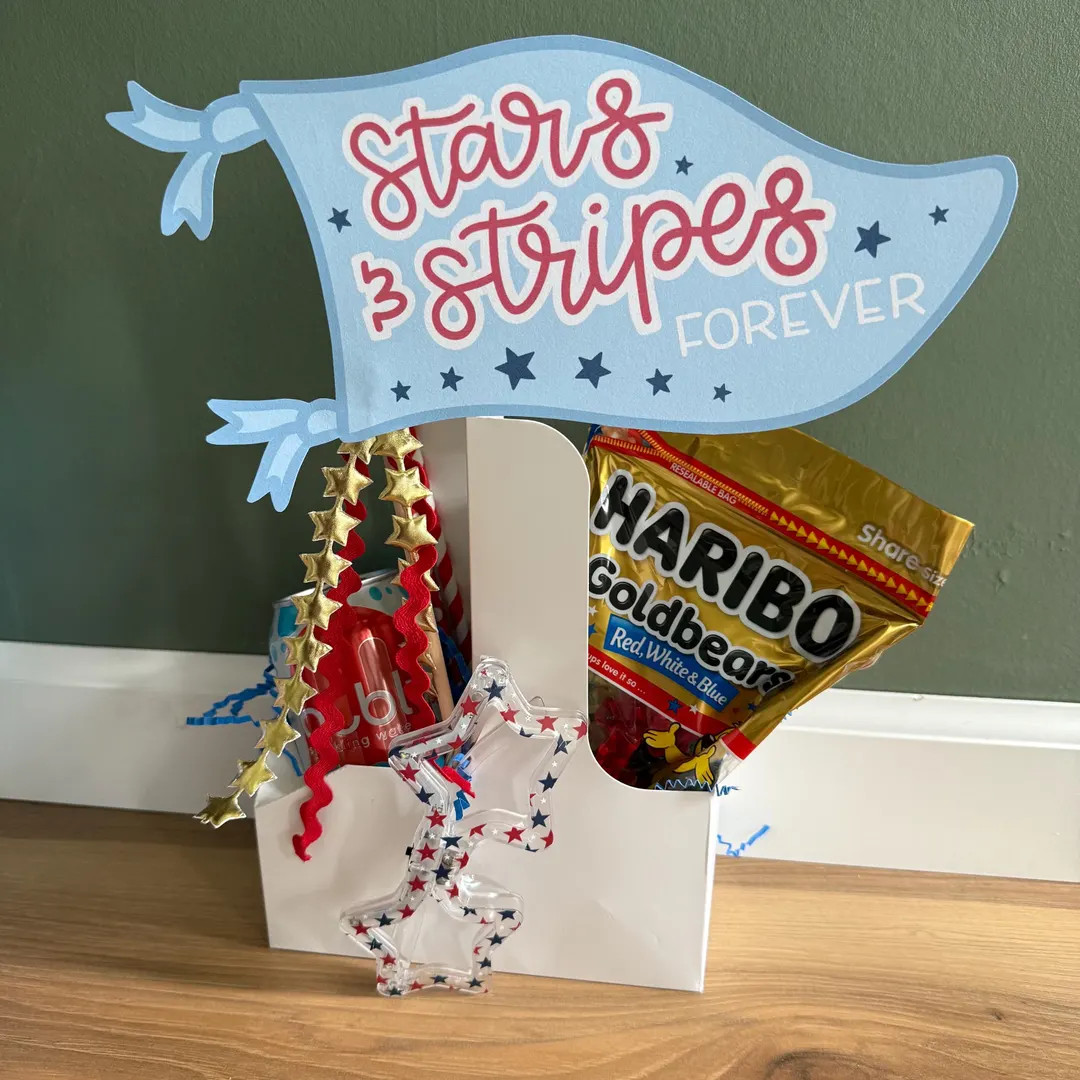 Stars and Stripes Forever Pennant – Patriotic Printable Decor, 4th of July Banner, Red White & ... | Etsy (US)